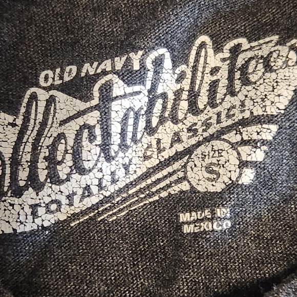 Old Navy Collectabilitees T Shirt MTV Classic Size Small Gray Short Sleeve - Picture 4 of 9